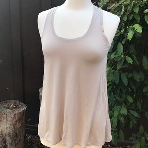 Vince Mixed Media Tank Top